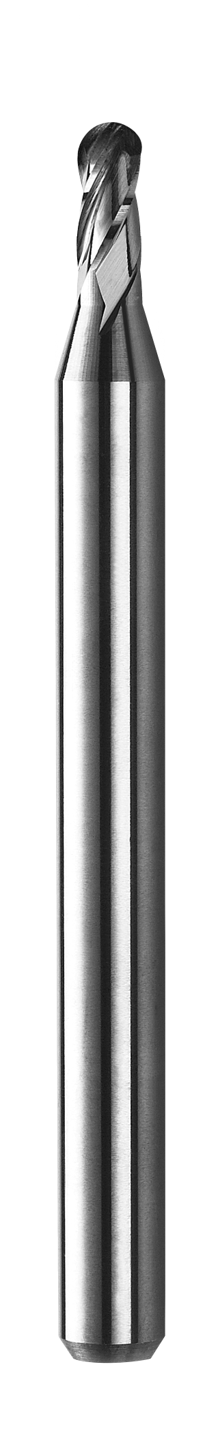 0.80mm Dia, 4 Flute, Ball Nose End Mill - 05038