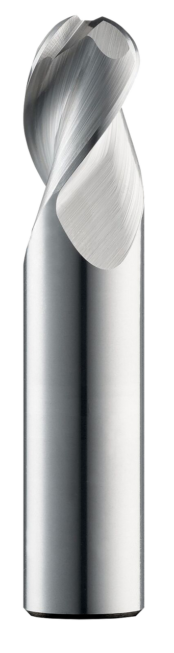 1" Dia, 3 Flute, Ball Nose End Mill - 34932