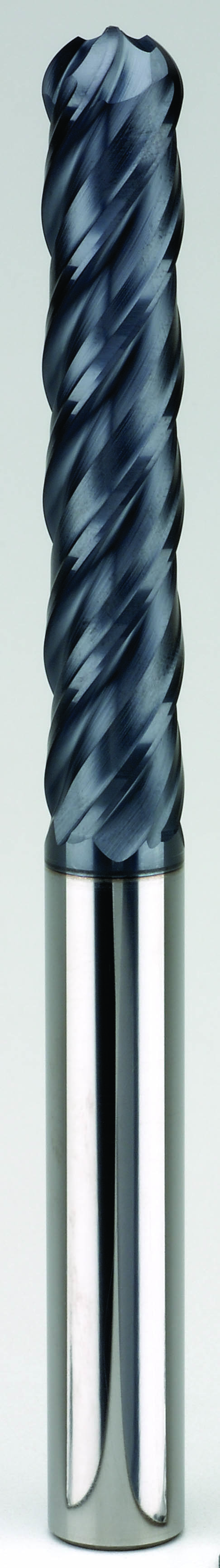 1/4" Dia, 4 Flute, Ball Nose End Mill - 70447