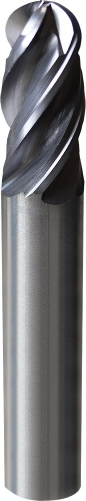 5/8" Dia, 4 Flute, Ball Nose End Mill - 36848