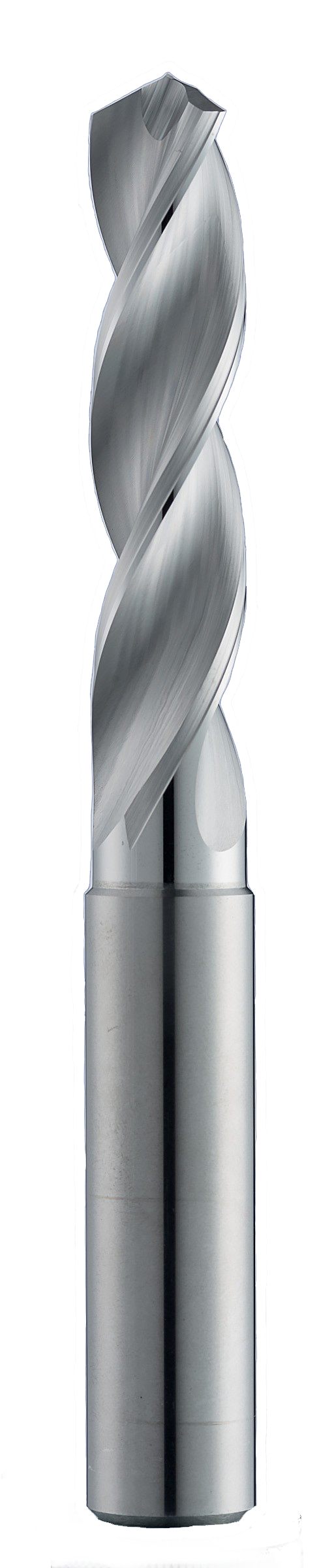 7/16" Dia, 124 Degree Point, Solid Carbide Drill - 54625
