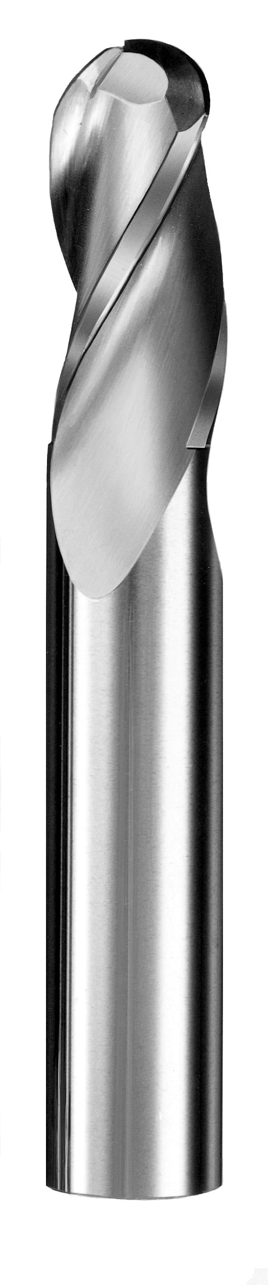 23/64" Dia, 3 Flute, Ball Nose End Mill - 30546