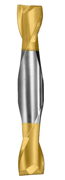 1/32" Dia, 2 Flute, Square End End Mill - 31541
