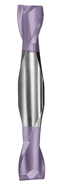 9/32" Dia, 2 Flute, Square End End Mill - 39681