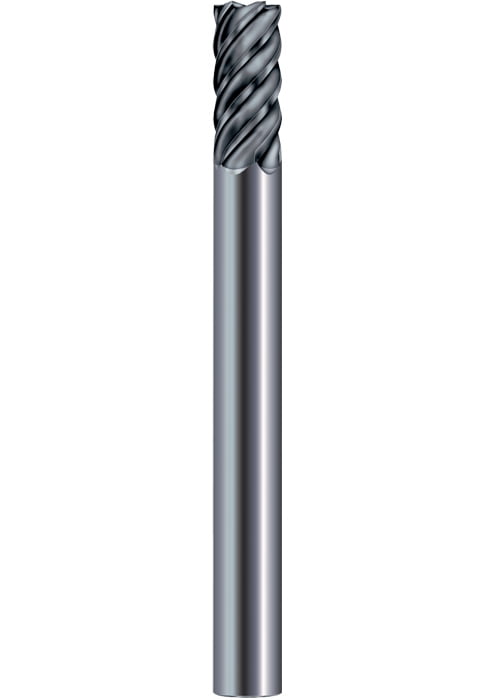 3/8" Dia, 6 Flute, Square End End Mill - 36142