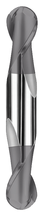 7/16" Dia, 2 Flute, Ball Nose End Mill - 31355